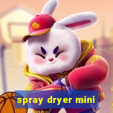 spray dryer mini